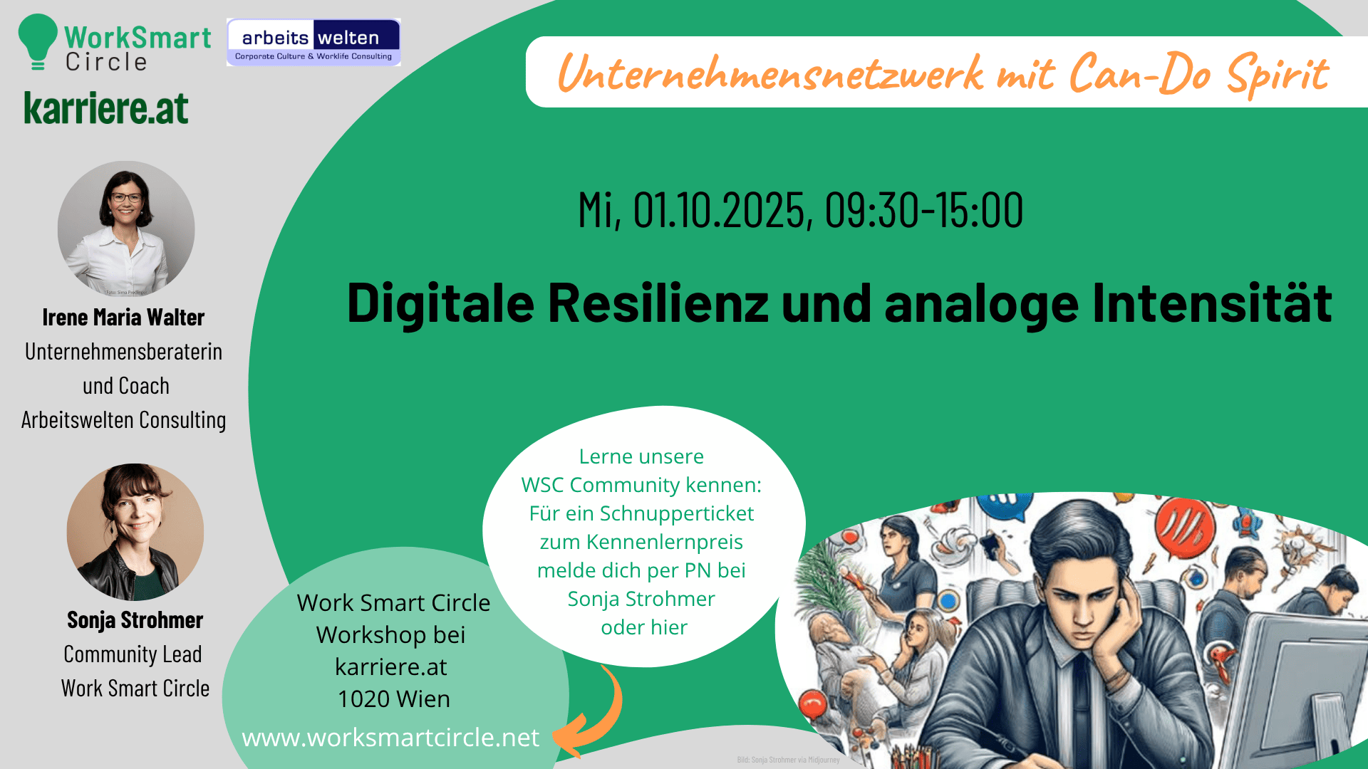 Work Smart Circle: Digitale Resilienz trifft analoge Intensität